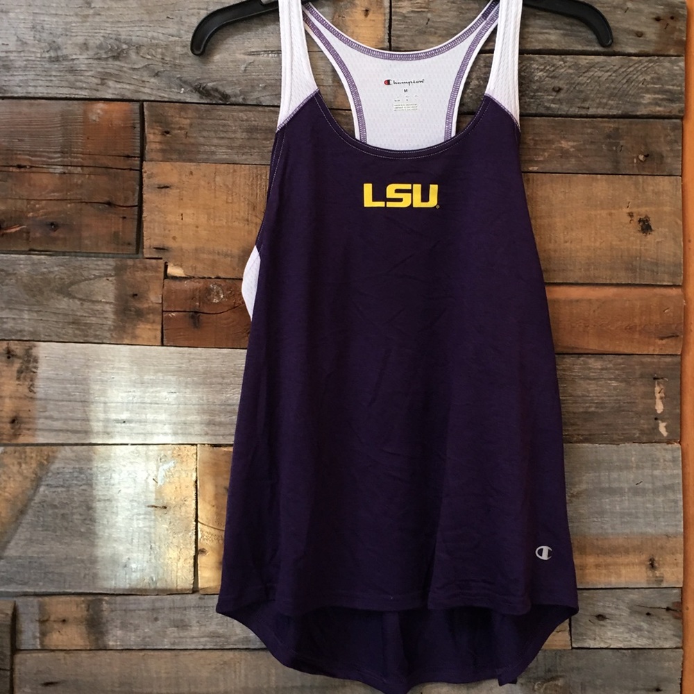 NWT LSU Tank by Champion